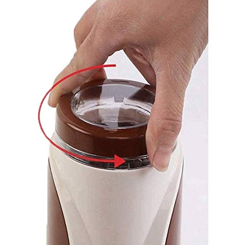 ywewsq Molinillo de café eléctrico multifunción portátil, máquina de Polvo pequeña Filtro de Molinillo de café… - Imagen 5