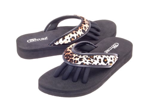 Pedi Couture Pedicure Sandals with Built In Toe Separators for