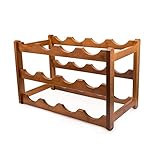 HJUGHPN Weinregal, 1 Stück, Weinflaschenregal, Schrankhalter, Regal, freistehende Halterungen,...