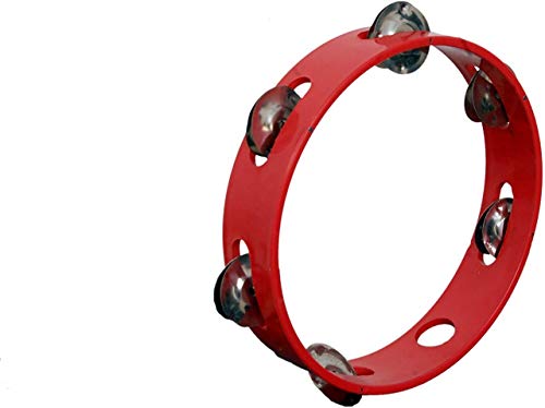 Image of NCR EXPORT.CO Khanjari 7 inch Tambourine Hand Percussion Musical Instrument, Green