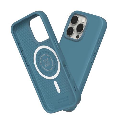 Coque iPhone 16 Pro Max MagSafe RhinoShield SolidSuit Océan Bleu