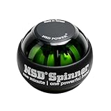 Auto-Start NSD Spinner Gyro Ball – Up to 15,000 RPM Premium hand strengthener and wrist exerciser for grip strength training, forearm workout, and pain relief; durable and portable
