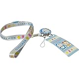 ドラえもん 携帯電話 デジタルカメラ チャーム ネックストラップ 50.5cm マスコット付き (ホワイト), ホワイト, 19.88 inch ( 50.5 cm)