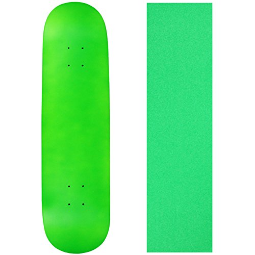 Moose Blank Skateboard Deck - NEON Green - 8.25