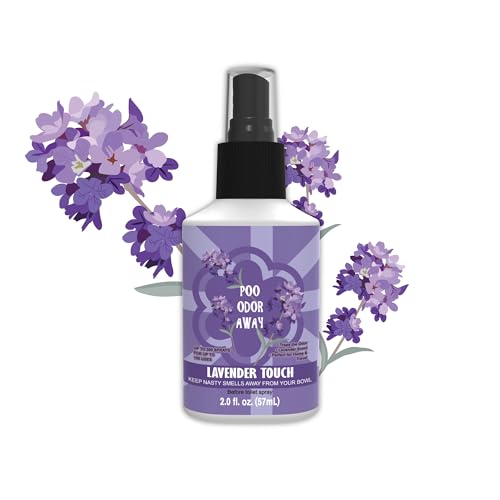 Pre-Poo Toilet Spray | Lavender Scent | Odor Eliminator | 2.0 fl oz Bottle