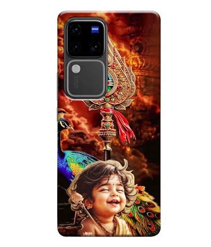 Image of Lord Murugan God Kartikeya Printed Hard Back Case Cover & Compatible for Vivo V30 Pro 5G | V2319 (Multicolor) - D1804