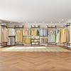 Timate u4 u shape garment rack heavy duty clothes rack for hanging clothes expandable industrial pipe clothing rack wall mounted closet extra large closet rack walk in closet system closet kit black  urban country home decor