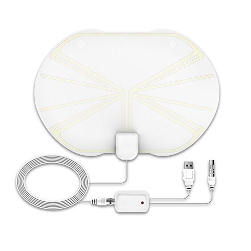 Antenna Interna TV, 60 Mile 1080P Portatile