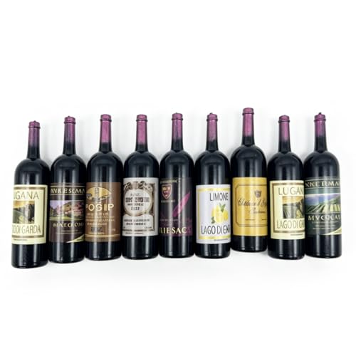 Mini bouteilles de vin pour maison de poupée : créez un bistrot rétro