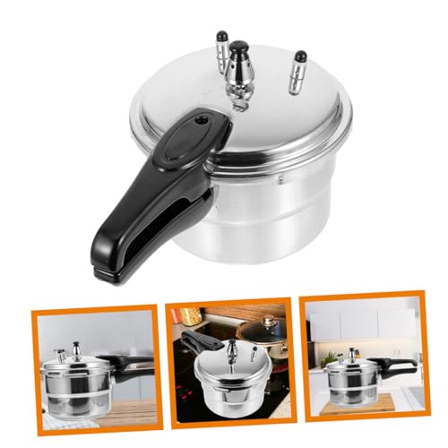 Olla a presión de aluminio 0.01 L Healifty miniatura 5