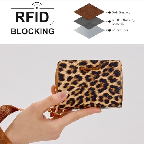 Image of Montana West Small Sunflower Wallet for Women Female Ladies with a Detachable Wristlet Women's Wallet with Rfid Blocking Lining Minimalist Lightweight & Easy to Carry