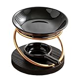 Utilisation facile : Versez environ les 2/3 de l'eau dans le bol, ajoutez 5 à 8 gouttes d'huile, placez la bougie dans le photophore et allumez-la. Le brûleur de cire chauffe l'huile essentielle dans le récipient en pierre jusqu'à ce que l'arôme se diffuse