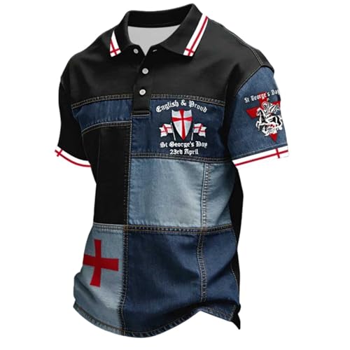 Polo de golf homme manches courtes regular fit chemise hauts d'été