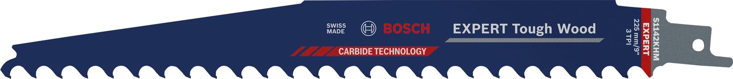 B&Q -  Expert "tough Wood" S 1142 Khm Reciprocating Saw Blade3 Pack