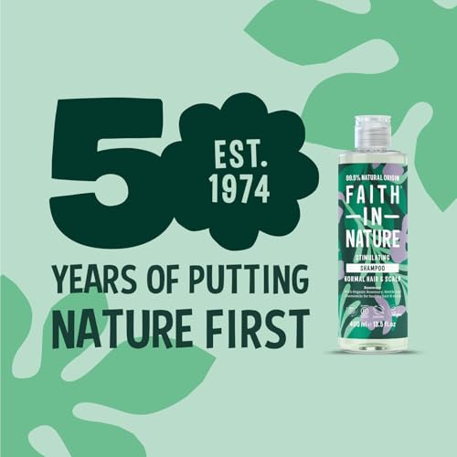 Natural Rosemary Shampoo for Normal Hair – Vegan & Cruelty-Free 400ml - Image 2