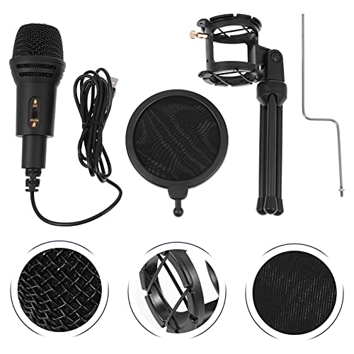 MILISTEN 1 Set Condensator Microfoon Gaming Microfoon Computer Ruisonderdrukking Microfoon (Zwart) - Image 7