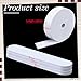 Outus 23 Pieces Hat Size Tape Reducer Hat Sizer Insert Foam Reducing Tape Roll self Adhesive (White)