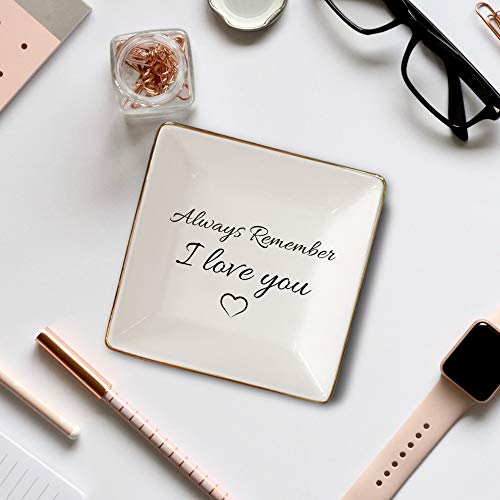 Simply-Charmed-Always-Remember-I-Love-You-Gift-for-Mom-Daughter-Loved-One-Mothers-Day-or-Valentines-Day-Gift-Ceramic-Jewelry-Ring-Holder-or-Tray-for-Mom-Daughter-Wife-Girlfriend