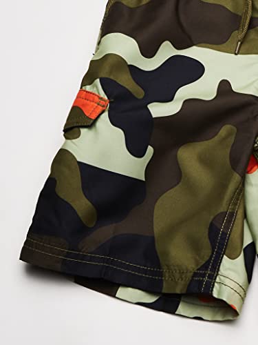 Kanu Surf Boys' Viper Quick Dry Upf 50+ Beach Swim Trunk, Surf Camo Army Green, 2T #TOP3