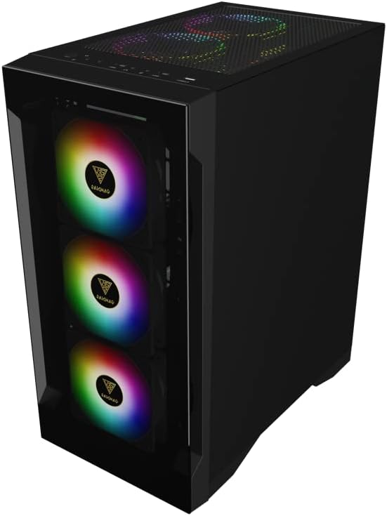 Centaurus Andromeda A4.1 Desktop - AMD Ryzen 9 9900X 12-Core 5.0GHz, Radeon RX 9070 XT 16GB, 2TB NVMe SSD, 32GB DDR5 RAM, Windows 11 Pro, Liquid Cooler, WiFi. Custom Gaming PC VR 4K Ready