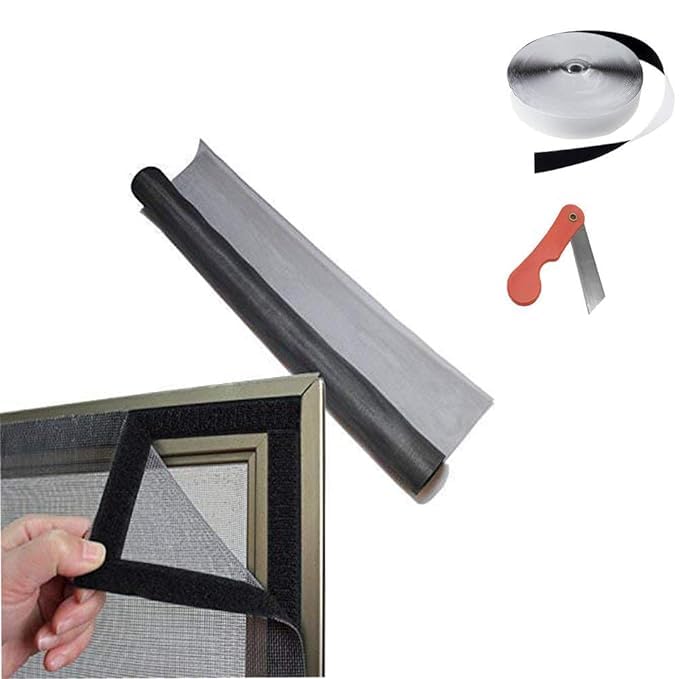 Best Buy Mosquito Mesh for Windows 120 GSM Fiber Glass Mesh 4 x 4 feet or 47 X 47 Inches (120 CM/120 CM) Black Colour. (B0D3VBV84F) Amazon Price History, Amazon Price Tracker