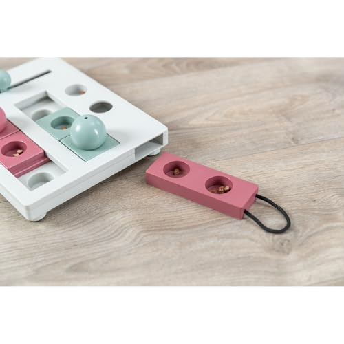 TRIXIE interaktives Katzenspielzeug Cat Activity Brain Mover, Intelligenzspielzeug für Katzen, Strategie-Spiel zur geistigen Förderung & spielerischem Lernen, 25x20 cm, tierschutzkonform - 4596