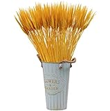 ✅ 【Material natural】Todas las espigas de trigo son naturales, seleccionadas con cuidado, con tallos robustos.