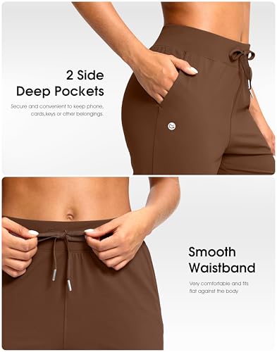 Image of G Gradual Petite Pants for Women 24 inch /26 inch Ankle Pants with 2 Pockets