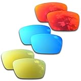 gafas oakley fuel cell polarizadas Adecuado: Oakley Fuel Cell. SOODASE Para Oakley Fuel Cell Gafas de Sol Rojo/Azul/Dorado Lentes de Repuesto polarizadas