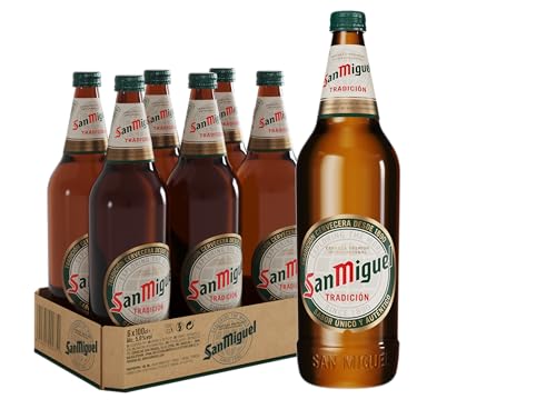 San Miguel Especial, Birra Bottiglia, Cassa, Pacco da 6x100cl