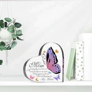Memorial Gifts for Loss of Mom Acrylic Keepsake,Loss of Mother Sympathy Gift, In Memory Of Loved One Sign, Grief Bereavement Remembrance Sign Plaque Decor Memorial Gifts for Loss of Mom Acrylic KeepsakeLoss of Mother Sympathy Gift In Memory Of Loved One Sign Grief Bereavement Remembrance Sign Plaque Decor