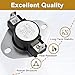 SDRZJX Thermal Limit Switch L145-60F Auto Reset Compatible with Trane Replace#: 111002431 315208 60TX11