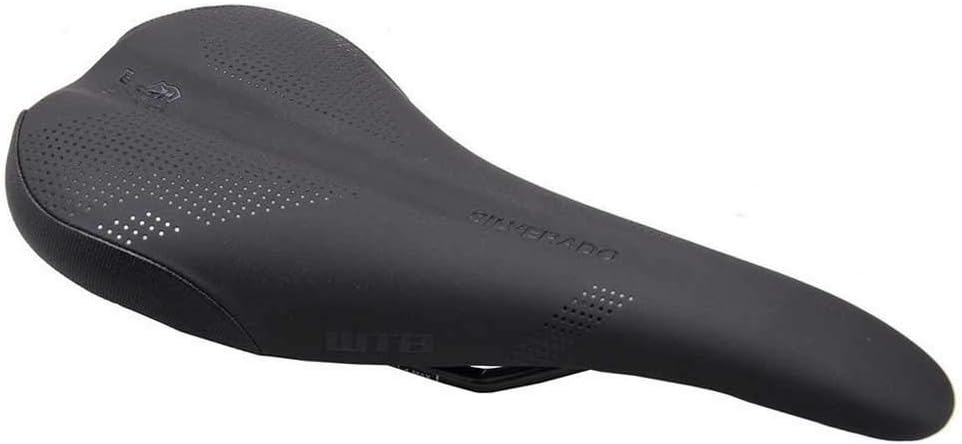 WTB Silverado Bike Saddle - Lightweight, Ergonomic Saddle with Microfiber Cover, Flex-Tuned Shell, and DNAx Padding – Perfect for Gravel, Adventure Road, Cross Country & Trail