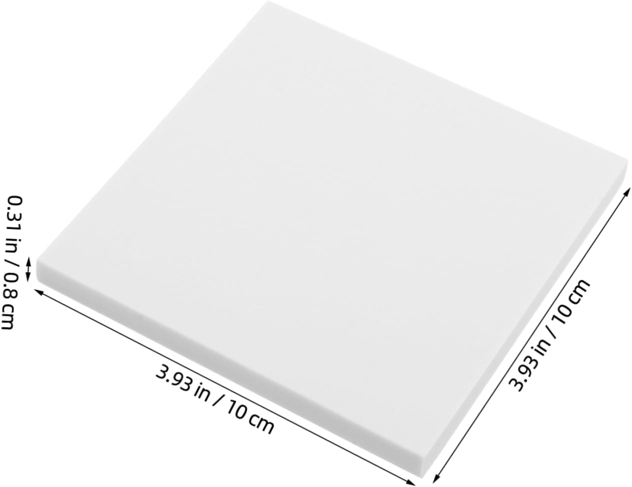 3pcs Rubber Stamp Block Sheets for Beginners, White Carving Set