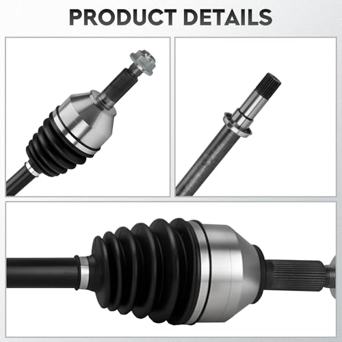 NEW Front Right CV Axle Shaft Assembly fits for Ford Flex FWD 2009-2014, for Taurus 08-14 3.5L (Naturally Aspirated), for Taurus X & Sable 08-09, for Lincoln MKS 09-16 3.7L, MKT 10-13 3.7L, FWD Only by ILONPA - Image 6