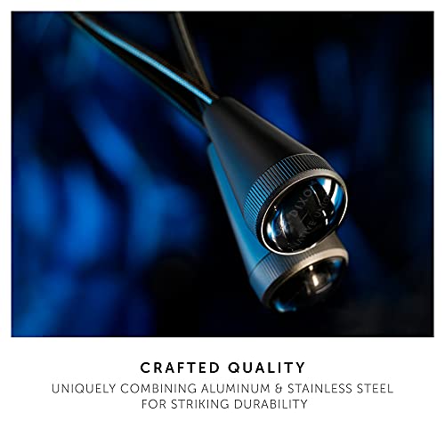 Native Union Cone Cable - Ultra-Strong Stainless Steel Reinforced [Mfi Certified] Lightning To Usb Charging Cable With Magnifying Glass Cap Compatible With Iphone/Ipad (Silver) #TOP4