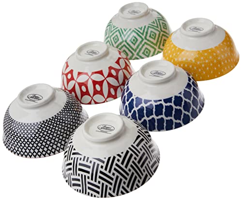 Certified International Soho Porcelain Dinnerware,Dishes, Multicolored Small #TOP19