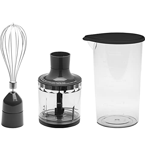 GE Immersion Blender Accessory Kit | Includes Chopping Bowl,