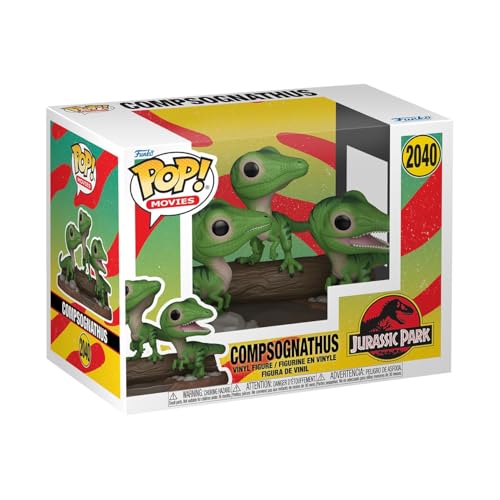Funko POP! Premium: Jurassic Park - Compy - Figura in vinile da collezione - Idea regalo - Prodotto ufficiale - Giocattoli per bambini e adulti - Modello di figura per collezionisti ed esposizione