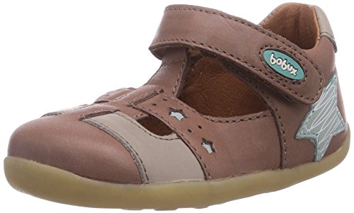 Sandales pour garçon anti-frottement en cuir souple Bobux 410364