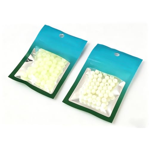 50 cuentas fluorescentes luminosas para pesca miniatura 5