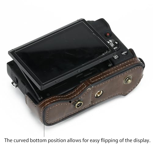Funda de cuero PU para cámara Canon Powershot G7X miniatura 4