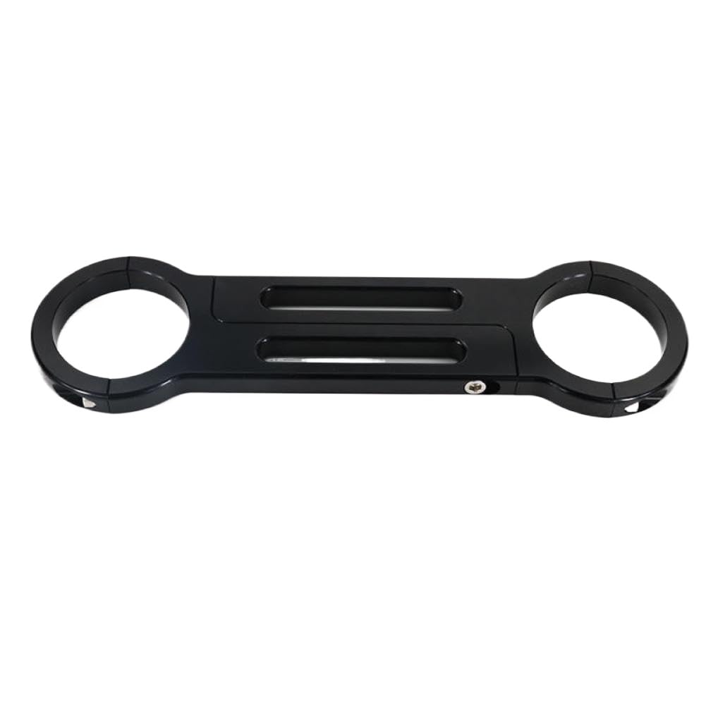 Front Fork Brace Compatible with Sportster Superlow XL883L XL1200T Custom XL1200C CNC Aluminum Bracket(Black)