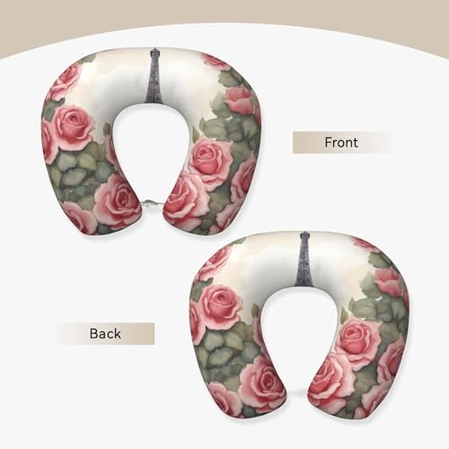 Almohada de espuma viscoelástica para cuello negro miniatura 3