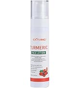 CKTUING Turmeric Face Lotion with Tomato, Ginger, 3.4 oz, Helps with Acne, Sunburns, Uneven Skin ...