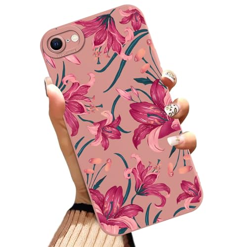Coque iPhone SE 2020 fleurs aesthetics protection intégrale