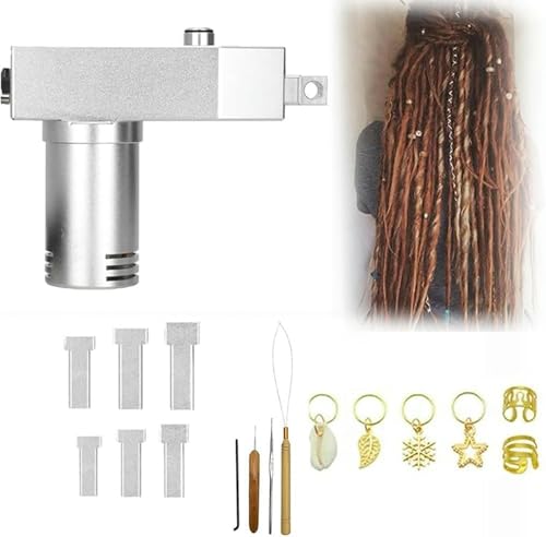 Machine à dreadlocks électrique pour extensions de cheveux et locs de rechange