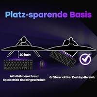 Amzfast Gaming Monitor 27 Zoll, 4K UHD 160Hz/FHD 320Hz Dual Mode, Fast IPS – Ansicht 7