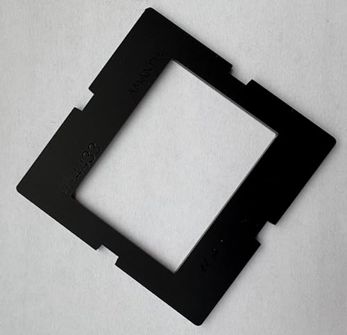 For Hasselblad �n�b�Z���u���b�h�J����V�V�X�e��500�V���[�Y�p���ɂ��c�ɂ��g����r���[�t�@�C���_�[�}�X�N�A�A�N�����ޗ��i�}�b�g�u���b�N�E�������E�����j�A6��ށF 4433�E4937�E4422 (�}�b�g��, 4422)