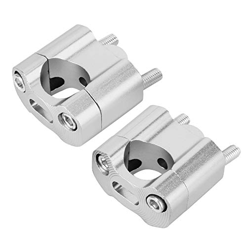 Elevadores de guidão de motocicleta 22 mm, elevadores universais de guidão de motocicleta 22 mm, has